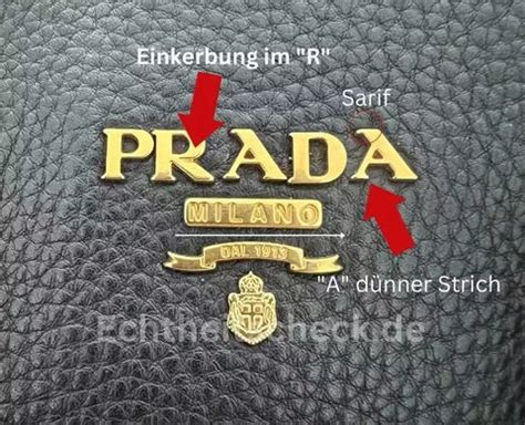 prada tasche prüfen lassen